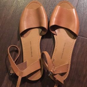 Gap Tan Leather Sandals